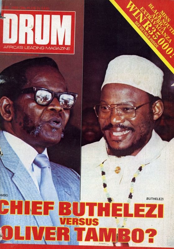 BAHA Drum Magazine cover, South Africa edition, June 1983